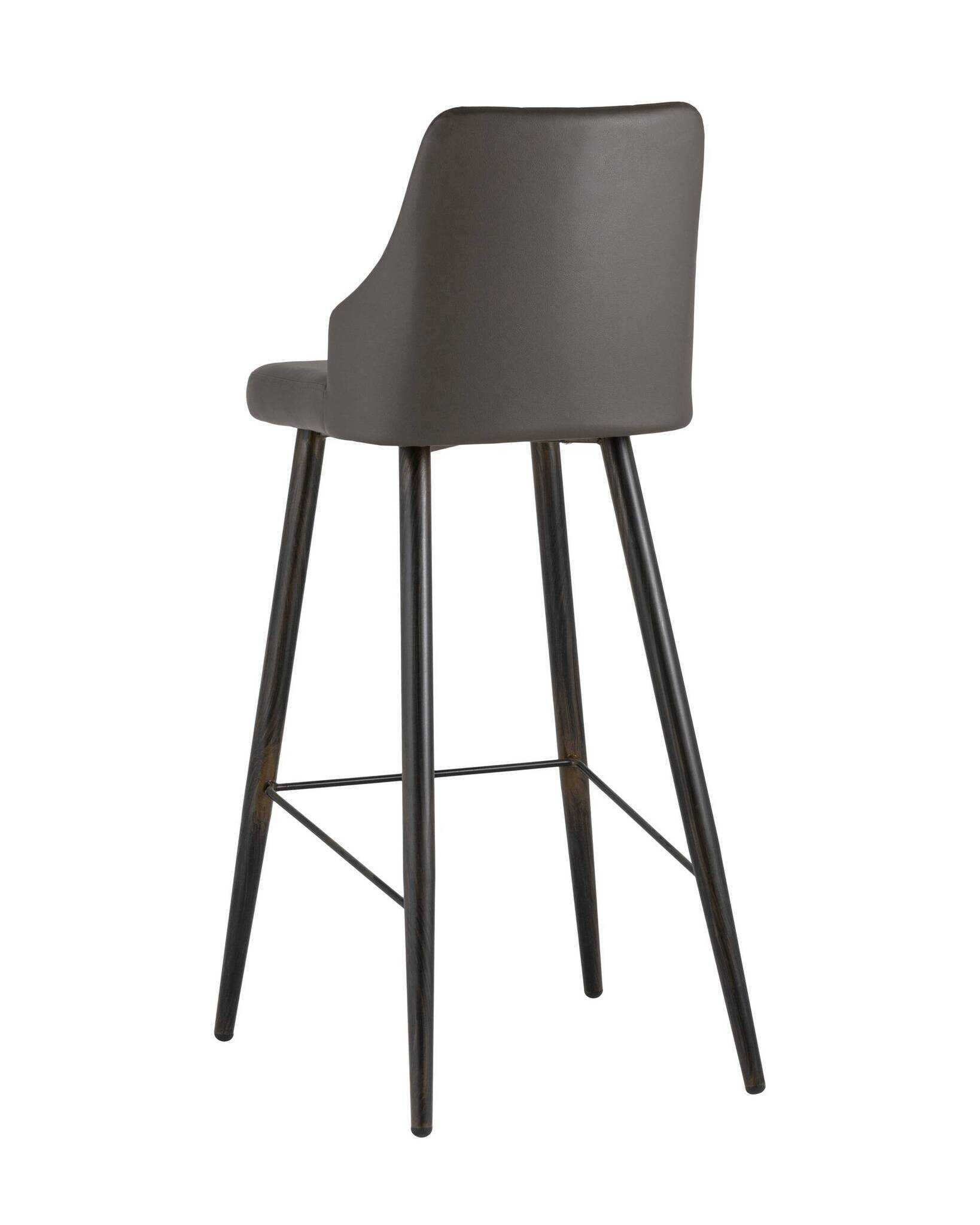 Стул барный Коналл экокожа таупе Stool Group