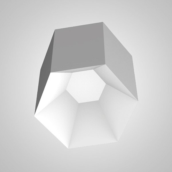 Потолочный светильник HEXAGON B H20 White by ImperiumLoft