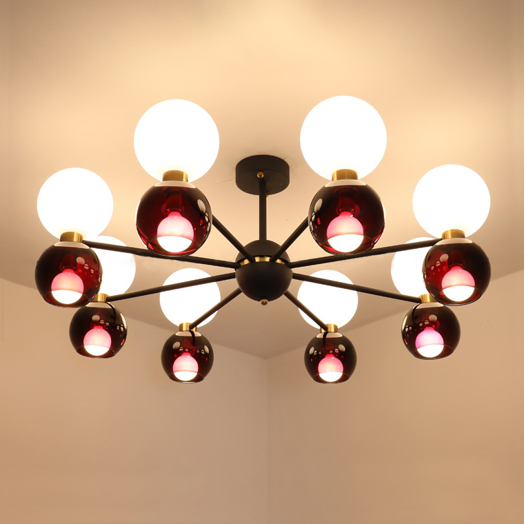 Люстра потолочная LAVINIA 16 (8+8) круг by ImperiumLoft