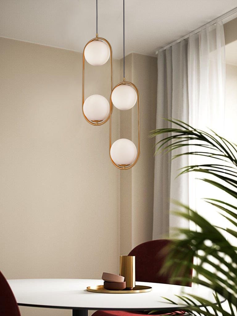 Подвесной светильник Milosh tendence 0776PL-2GD