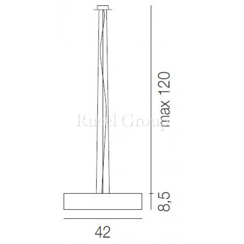 Подвесной светильник Vistosi SOGNO SP 42
