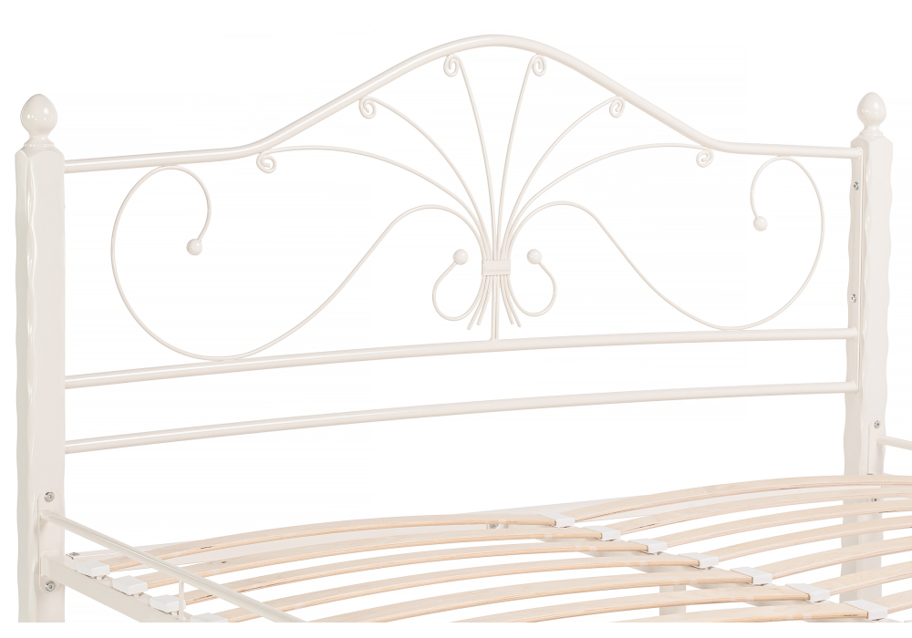 Кровать Woodville Мэри 1 160х200 белая 402976