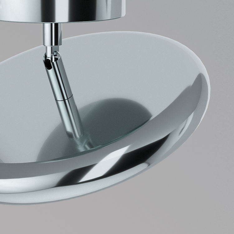 Точечный светодиодный светильник SKOLL Chrome Трехцветный свет by ImperiumLoft