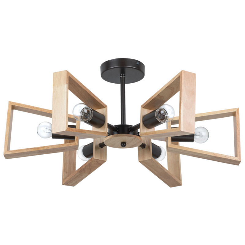 Люстра на штанге Arte Lamp A8030PL-6BK