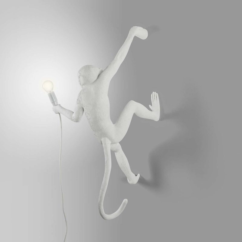Настенный светильник Seletti Monkey Lamp Outdoor Hanging Right 14925
