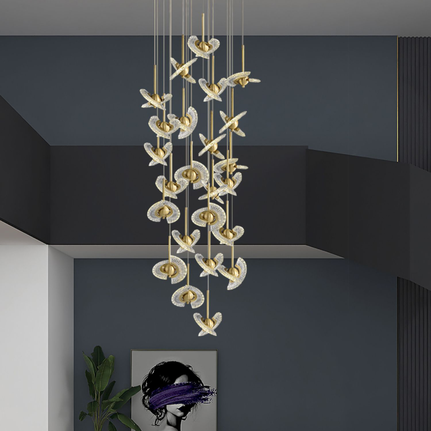 Подвесной светильник PHOENIX LUX COMBO L110 by ImperiumLoft