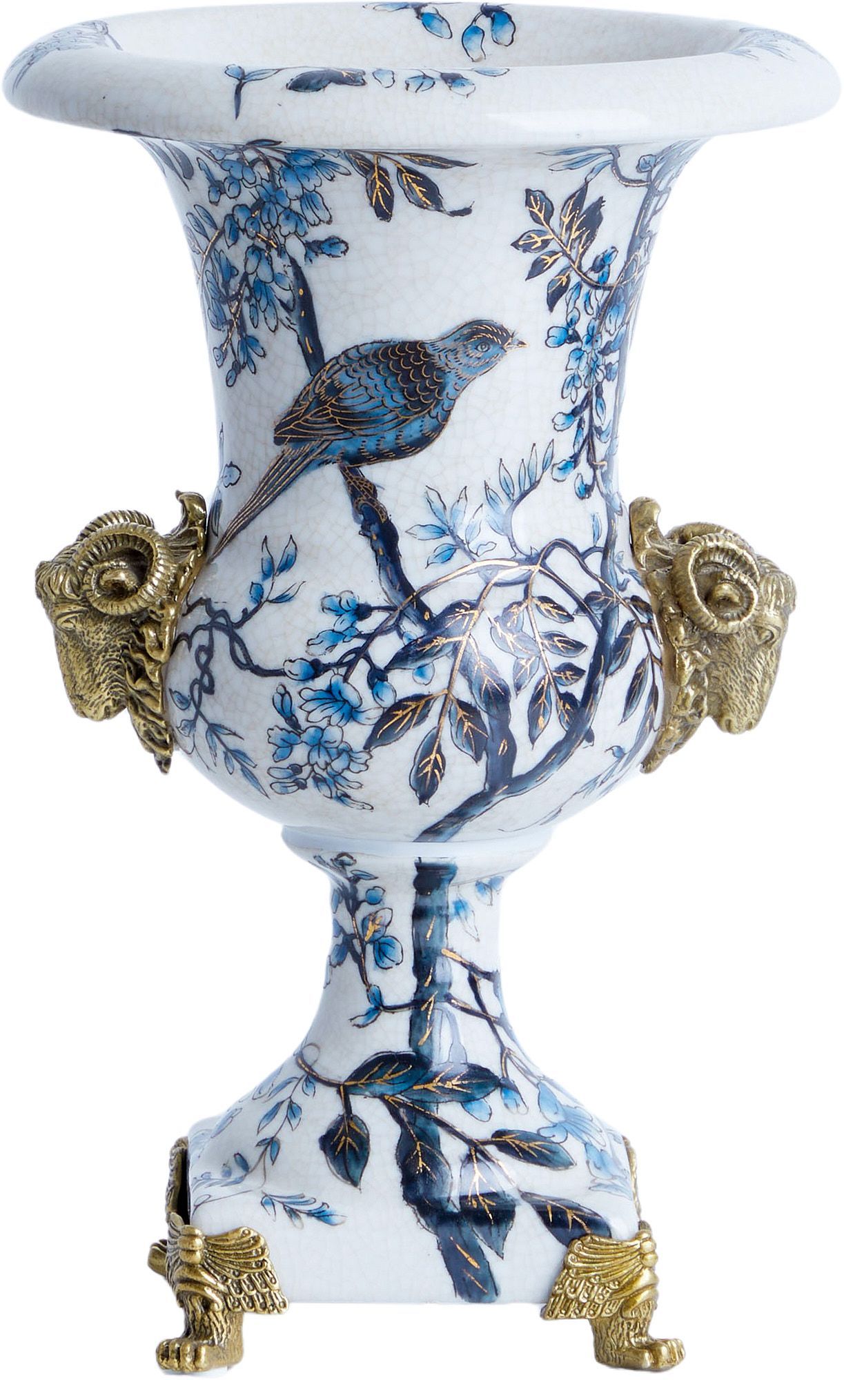 Ваза с овнами Glasar 31G2131/D578C/HX1611