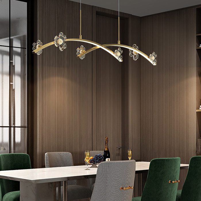 Подвесной светильник CAMILIA ARC L100 Black by ImperiumLoft