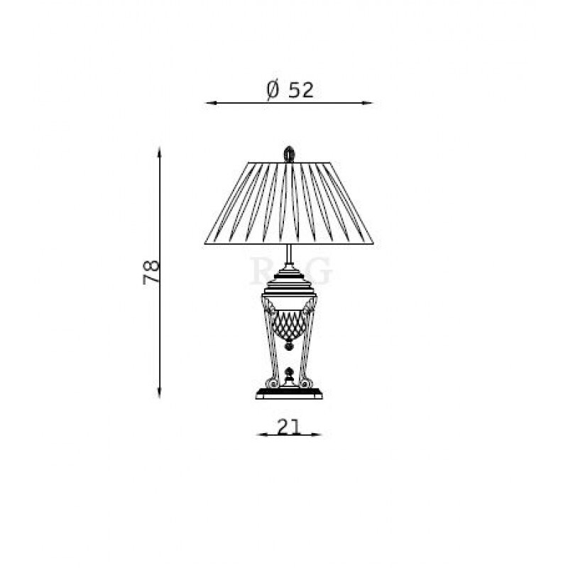 Настольная лампа Zonca Conchiglia 10065