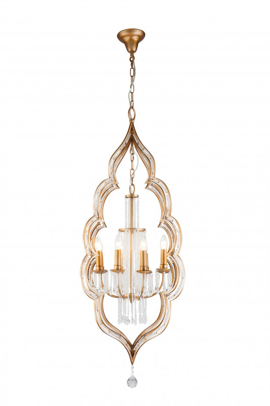 Подвесная люстра Lucia Tucci tenerezza 5490.8 gold
