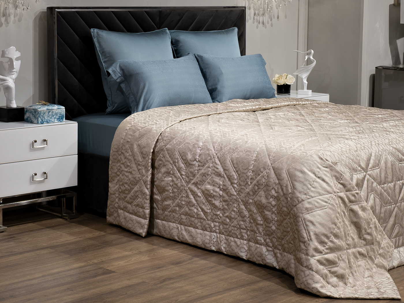 Покрывало Канто со стежкой Garda Decor 121GD-14611