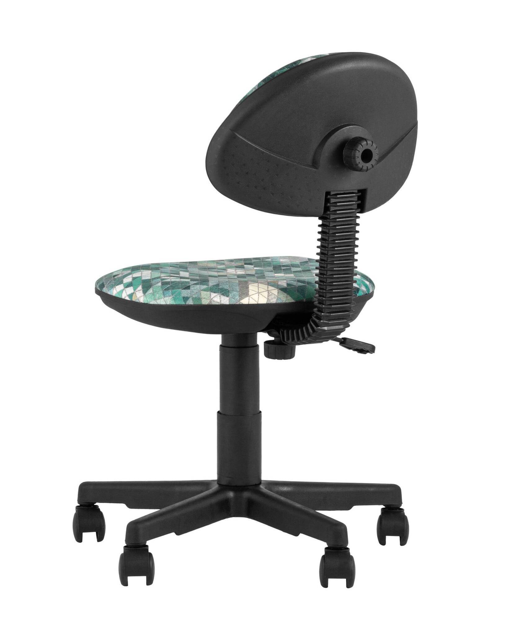 Кресло компьютерное детское УМКА абстракция зеленый Stool Group