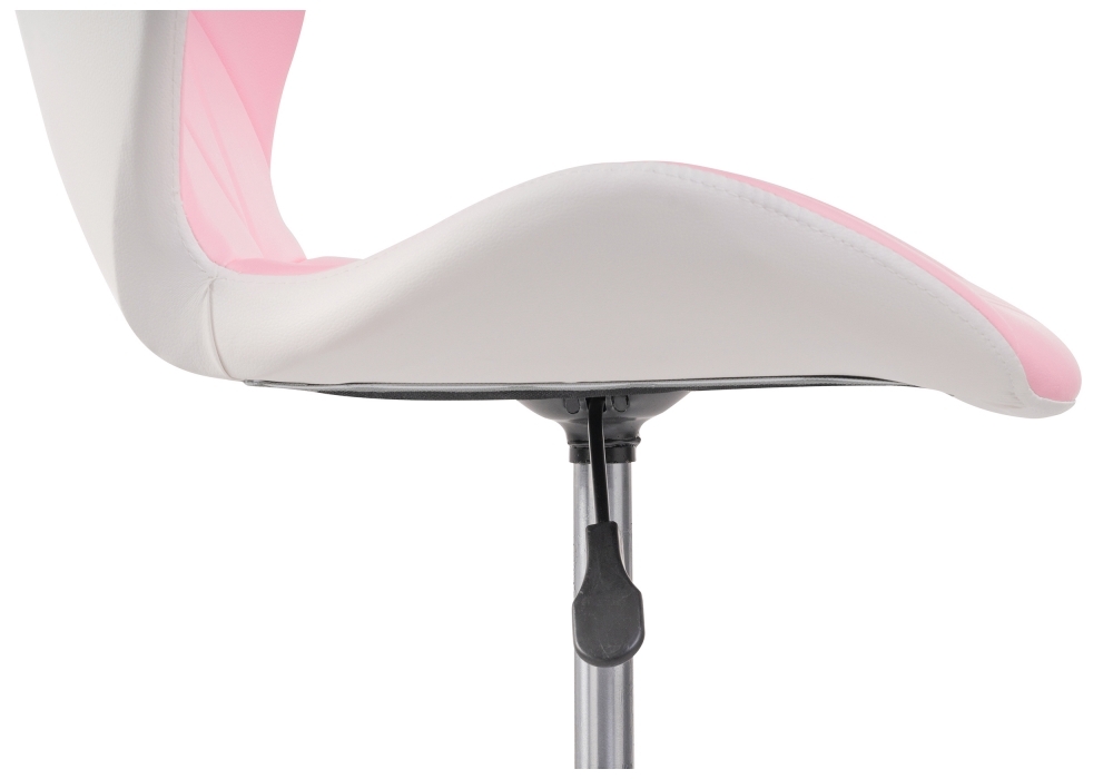 Стул Woodville Trizor whitе / pink 15337