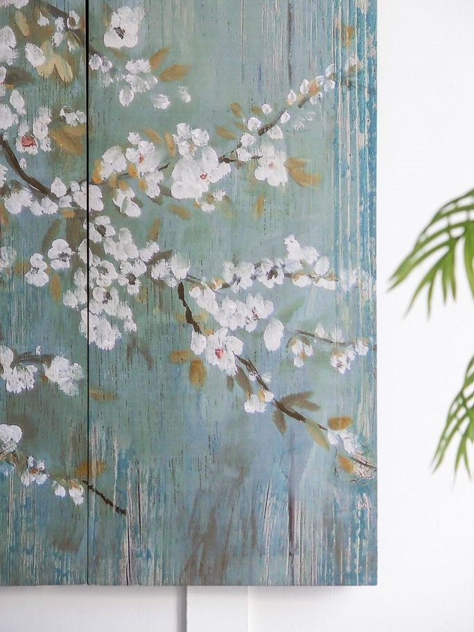 Картина Цветущая вишня из -х частей Glasar 81982-DS