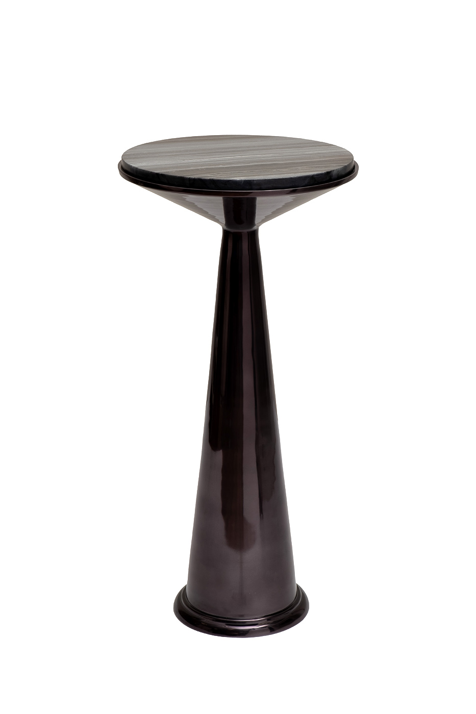 Столик журнальный мрамор/метал черный Garda Decor 69-21534