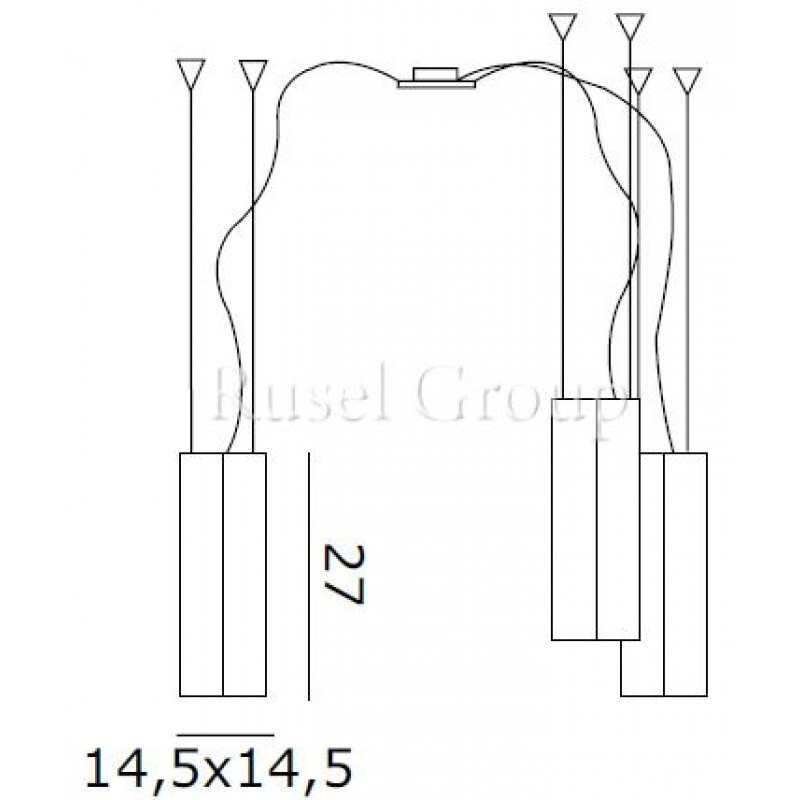 Подвесной светильник de MAJO CARRE S3PD