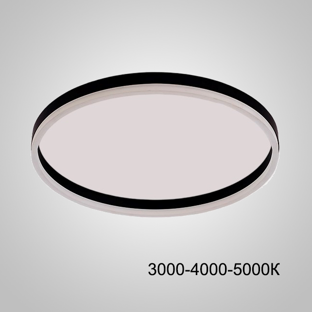 Потолочный светильник MONET D80 Black Трехцветный свет by ImperiumLoft