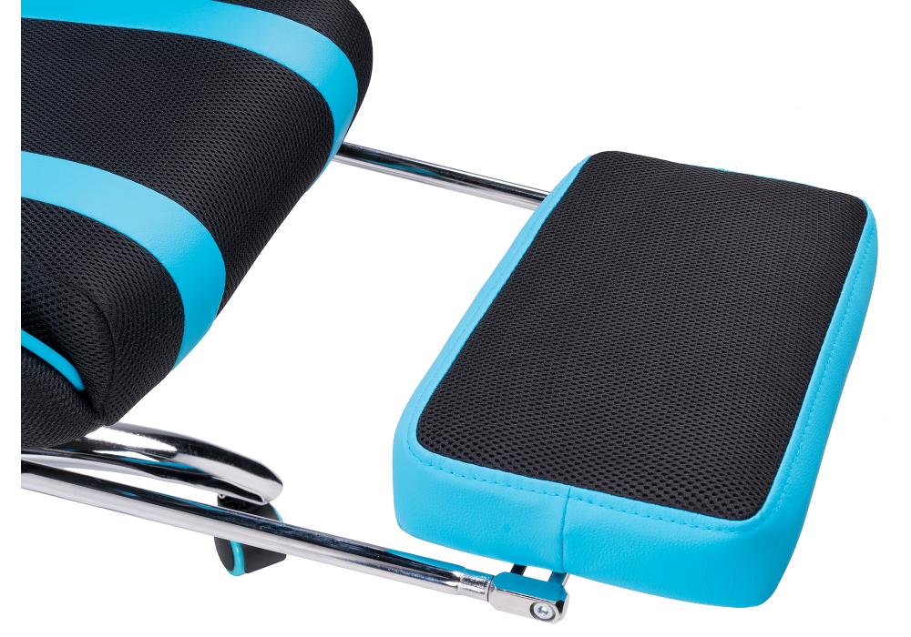 Стул Woodville Kano 1 light blue / black 11909