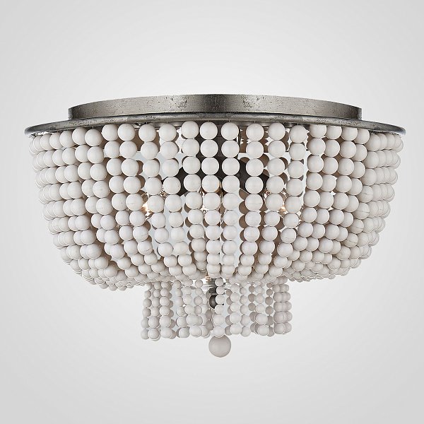 Люстра JACQUELINE CLEAR FLUSH-MOUNT by ImperiumLoft
