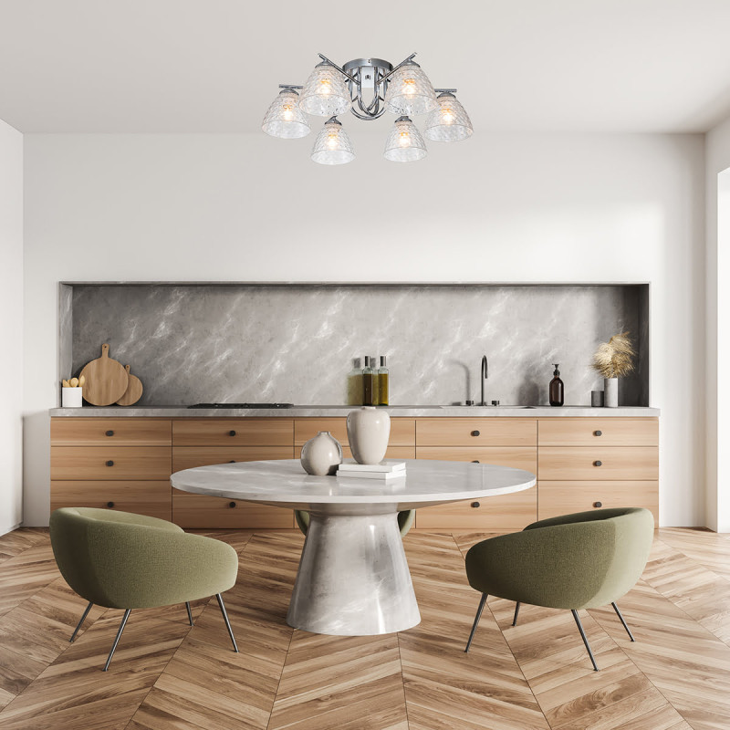 Накладная люстра Escada 659/6PL Chrome