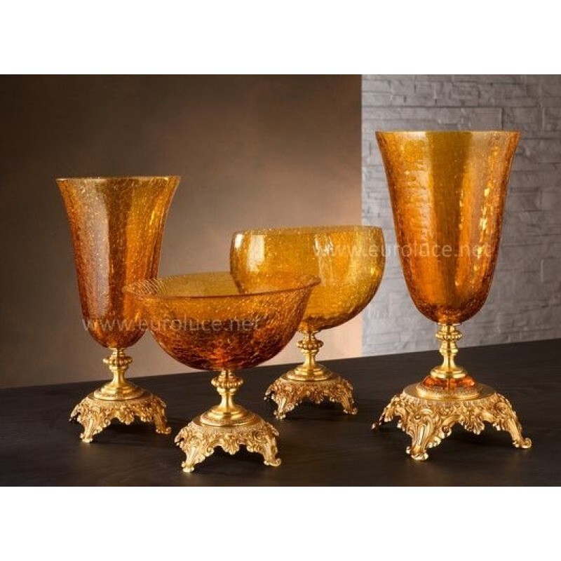 Ваза Euroluce Barocco 102002D/CT