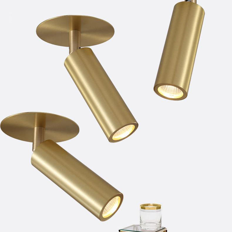 Встроенный потолочный точечный светильник LINO C H26 Black 3W by ImperiumLoft