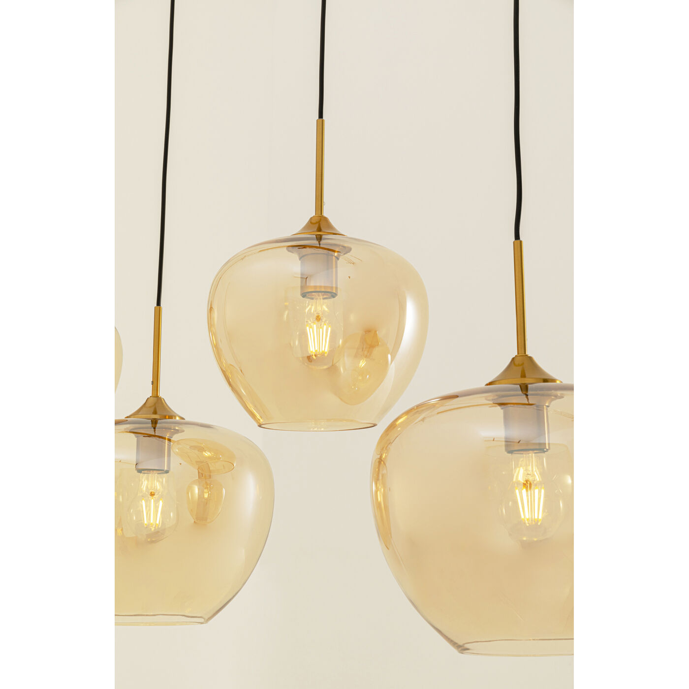 Светильник подвесной Sphere Amber Five 160cm KARE 57706