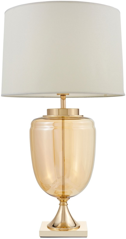 Интерьерная настольная лампа Lumina Deco LDT 304 F.GD+WT