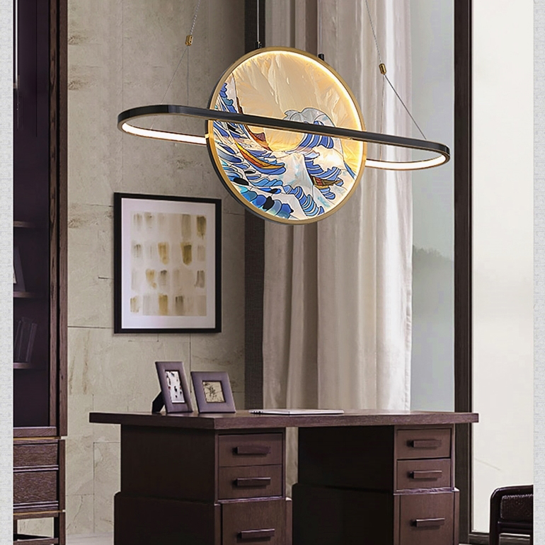 Подвесной светильник AKIRA WAVE by ImperiumLoft