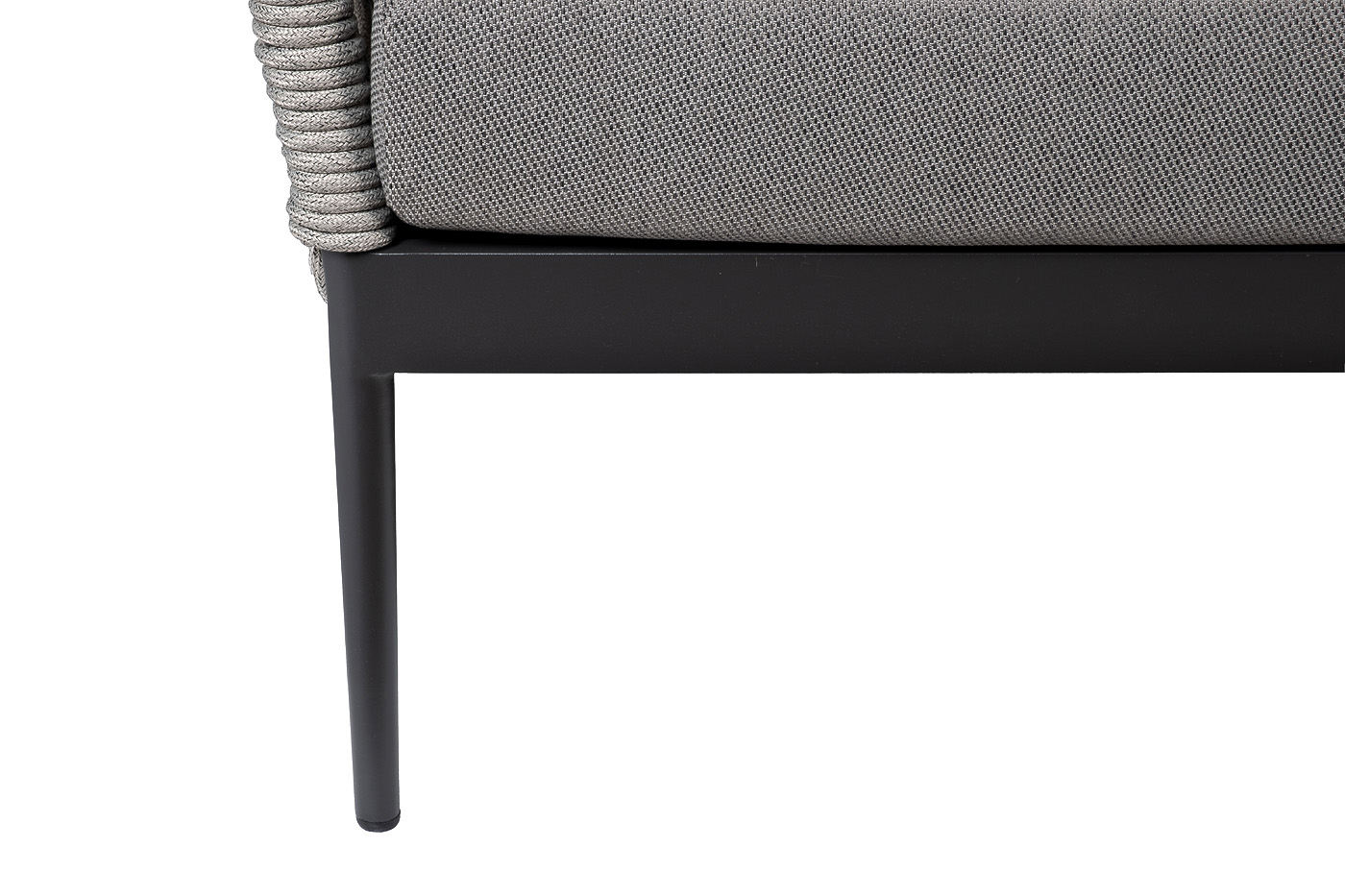 Диван двухместный уличный Марра темно-серый Garda Decor 39AR-10628