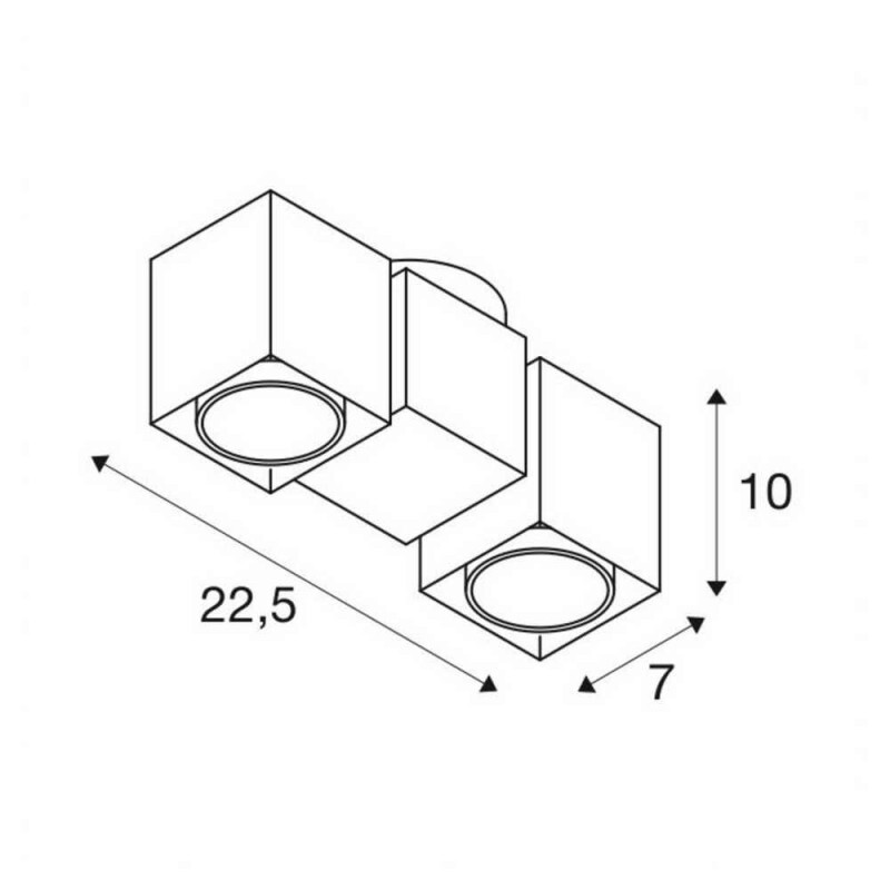 Настенный светильник SLV 1002215