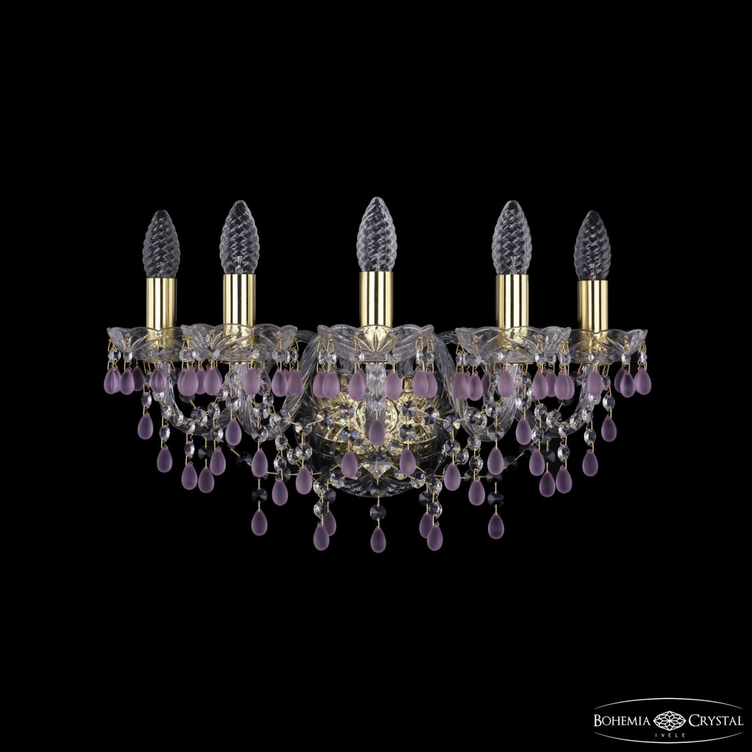 Бра хрустальные 1410B/5/160 G V7010 Bohemia Ivele Crystal