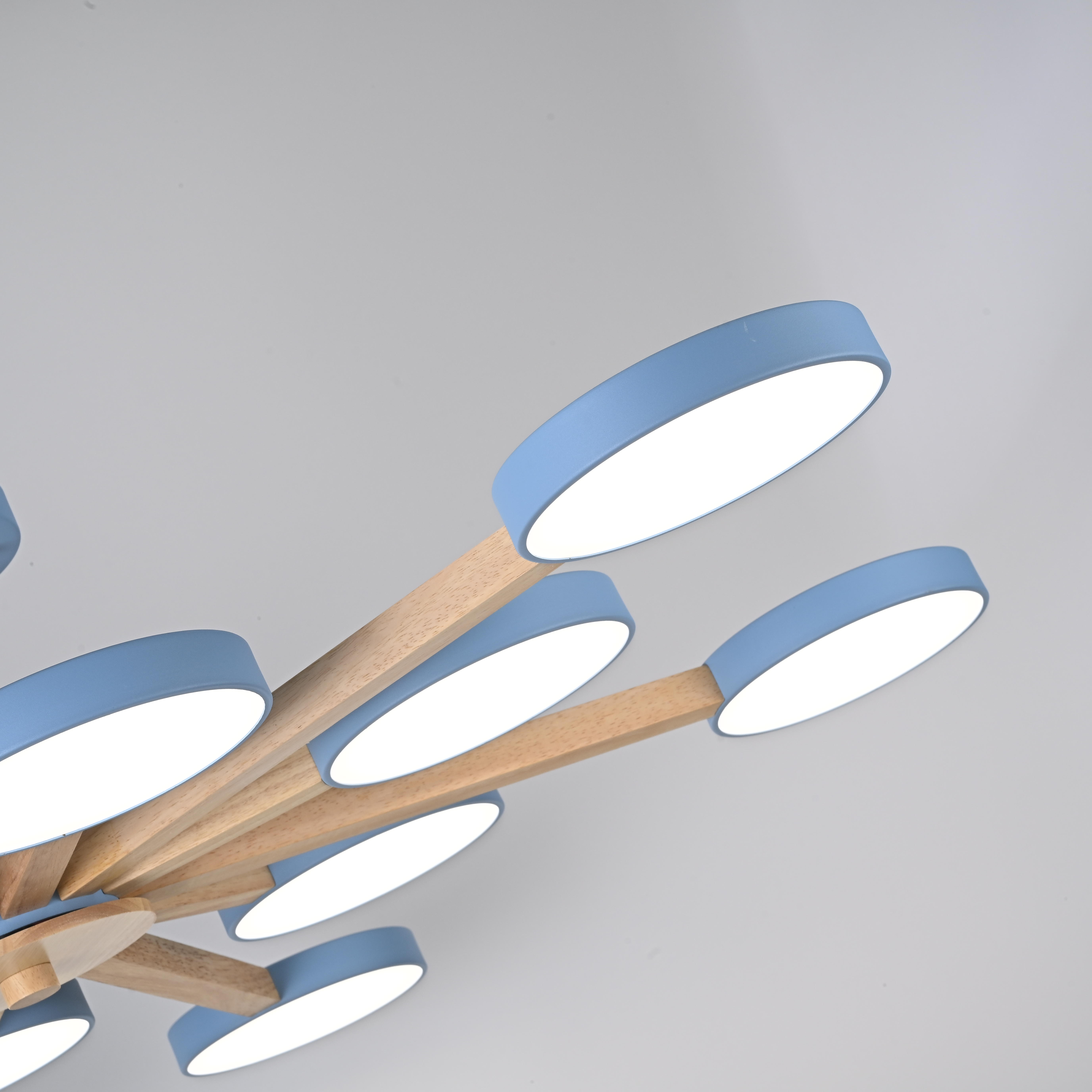 Потолочный светильник TURNA L12 Blue by ImperiumLoft