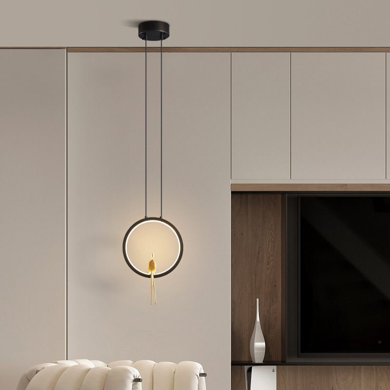 Подвесной светильник REMUS ONE Black by ImperiumLoft
