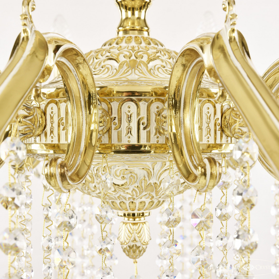 Люстра бронзовая с хрусталём 72202/12/300 A GW