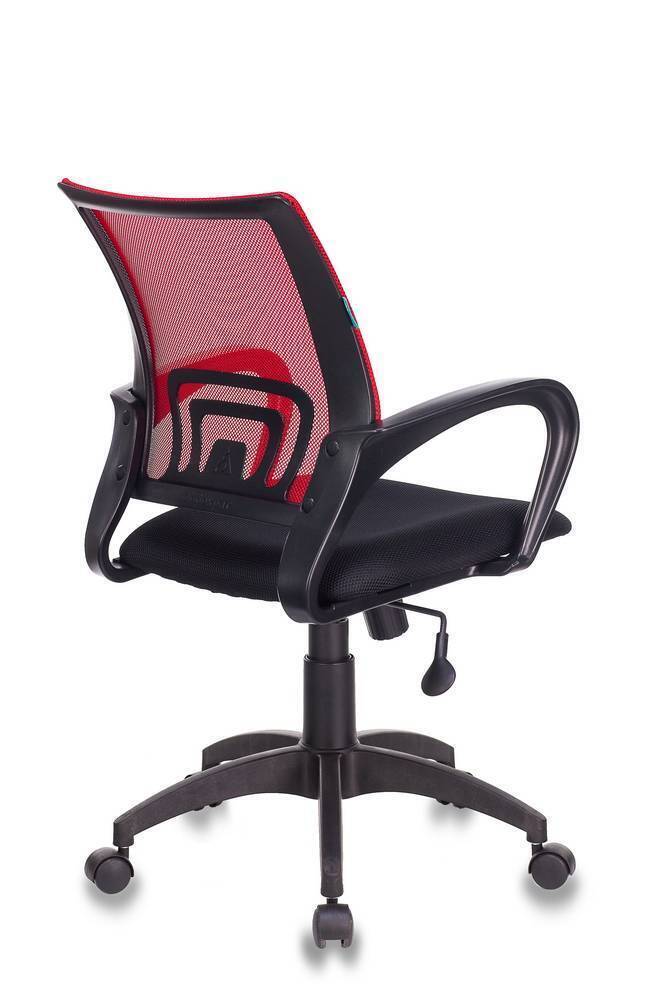 Кресло Бюрократ CH-695N/R/TW-11 спинка сетка красный TW-35N сиденье черный TW-11 Stool Group