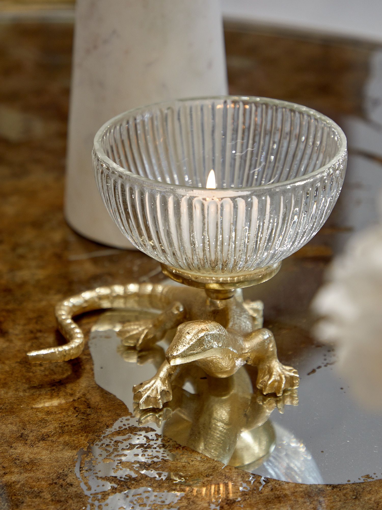 Чаша на ящерице Glasar D5567