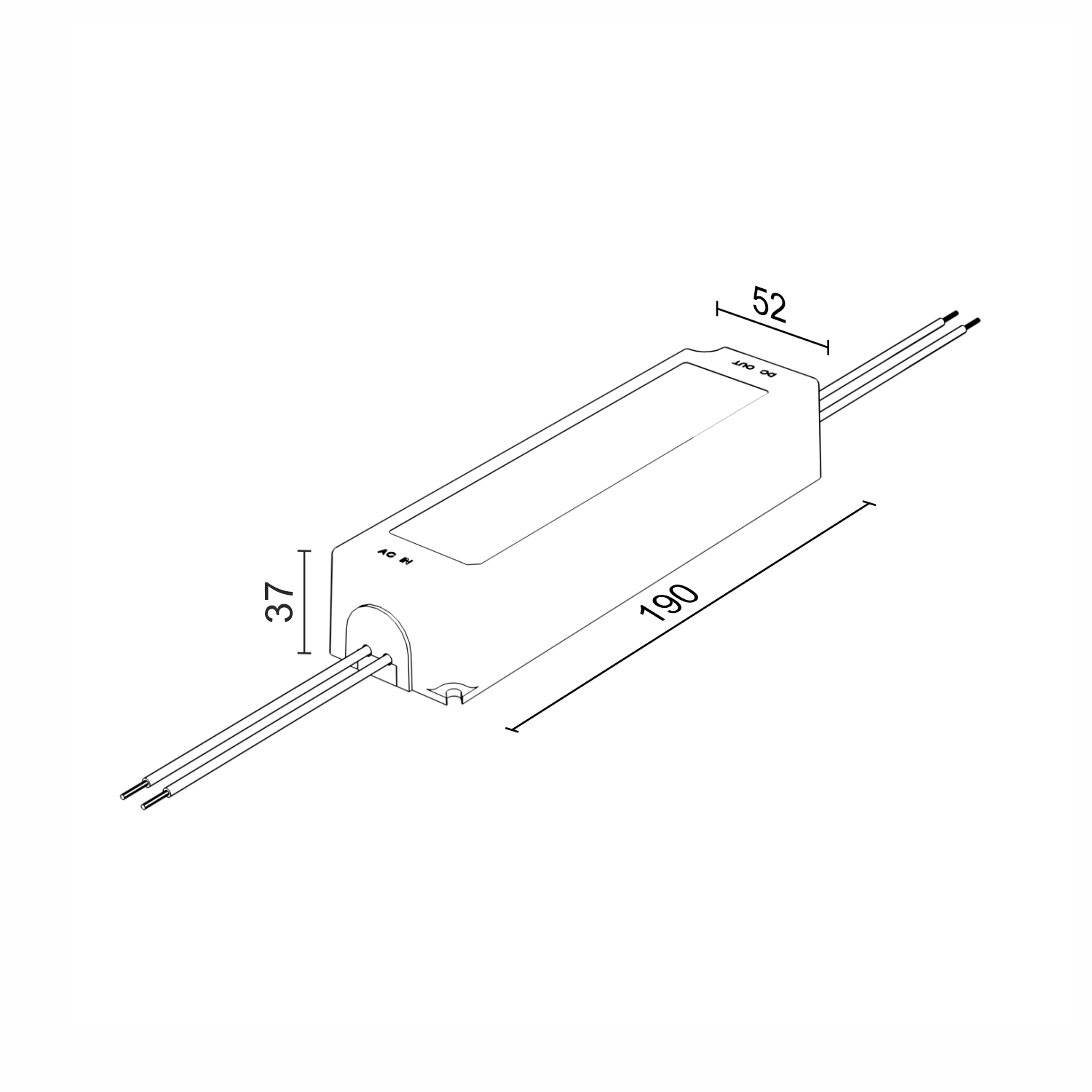 Блок питания 100-24V