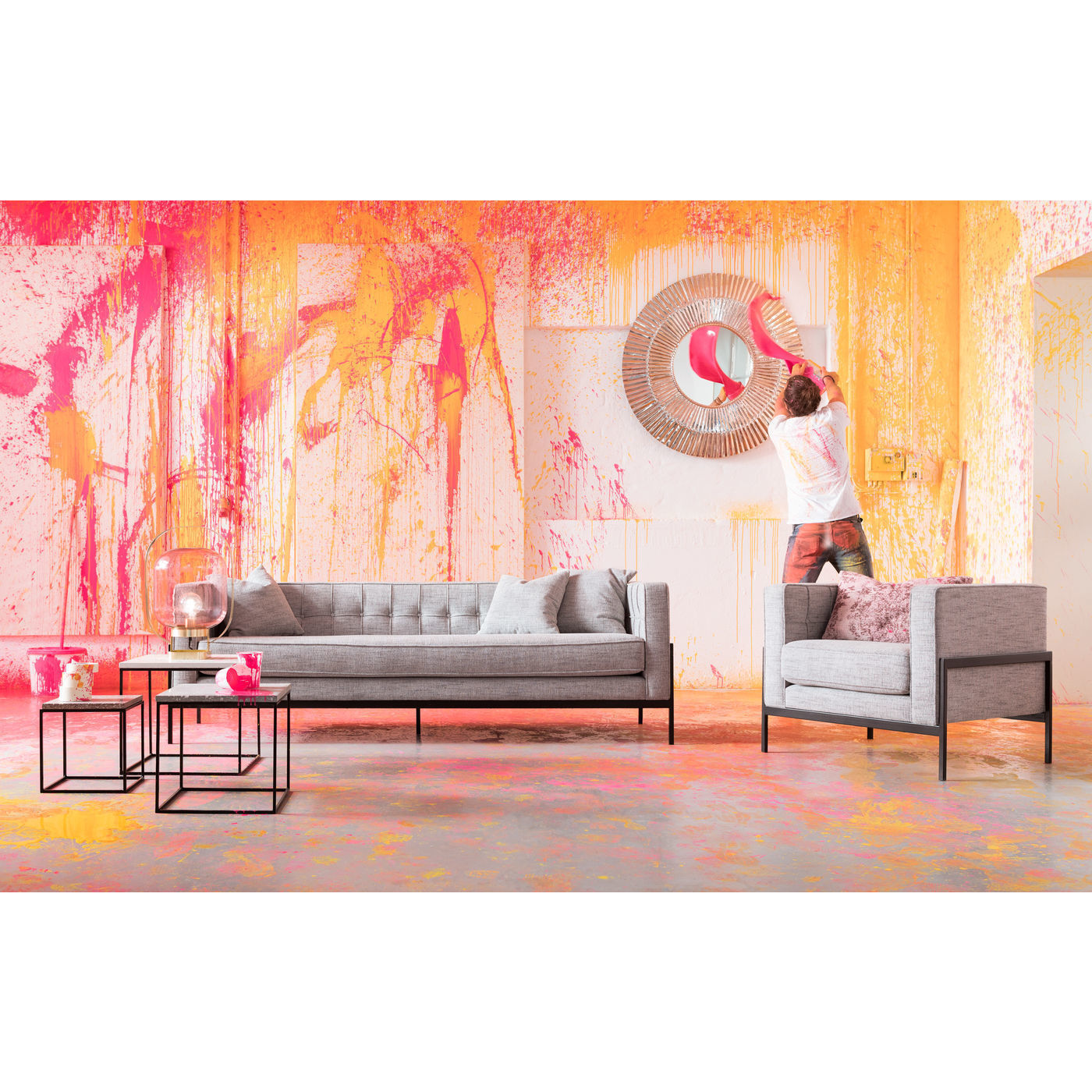 Диван Salt&Pepper 83139 KARE