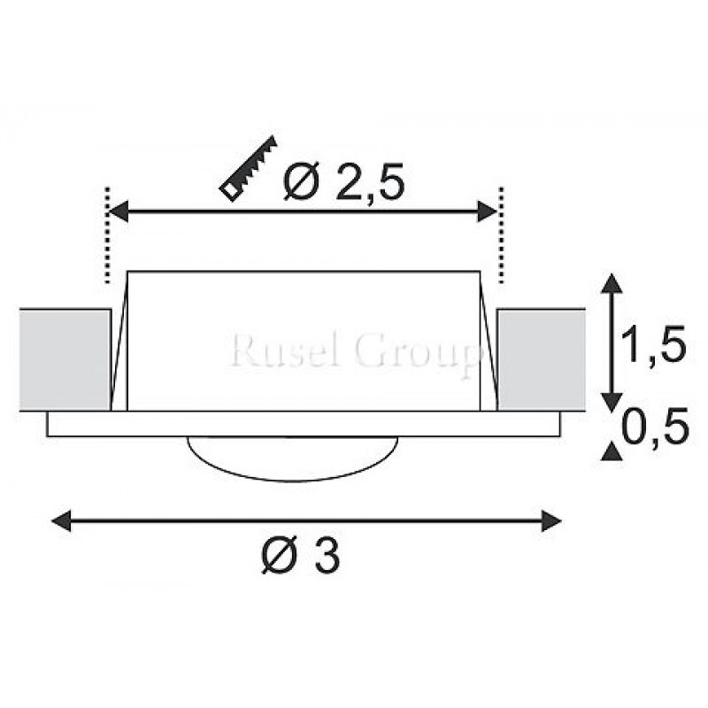 Встраиваемый светильник SLV DEKLED 112242