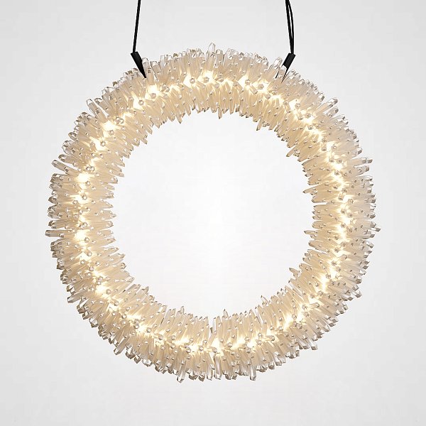 Подвесной светильник ROSLYN RING chrome D 60 by ImperiumLoft
