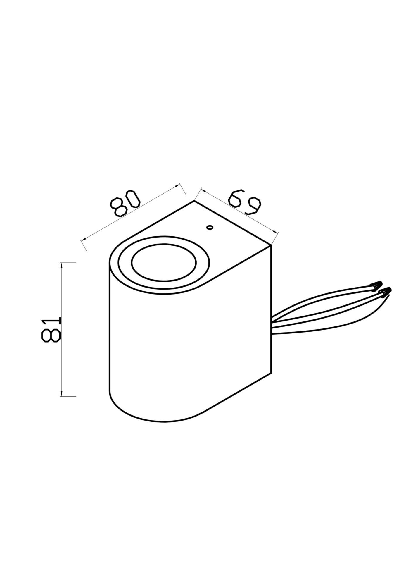 Бра Maytoni O044WL-01B