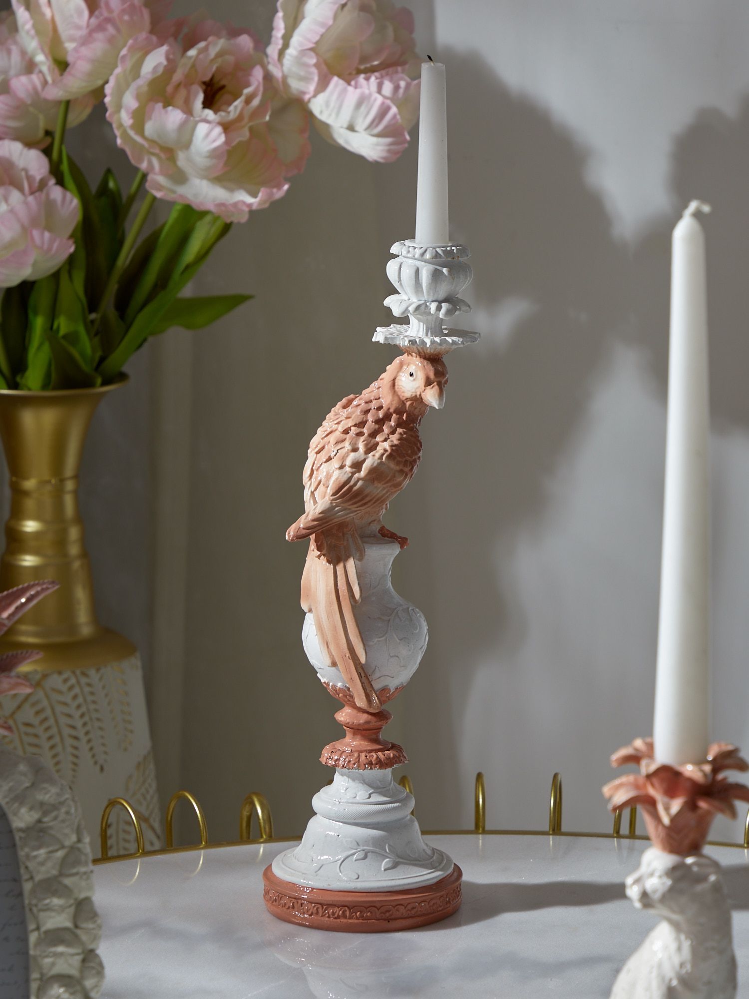 Подсвечник Попугай Glasar 28-738