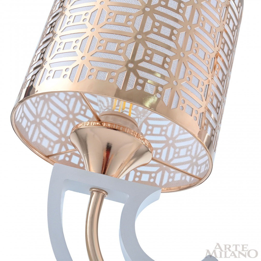 Люстра подвесная с плафонами 308857/5 Wh/Gd Arte Milano