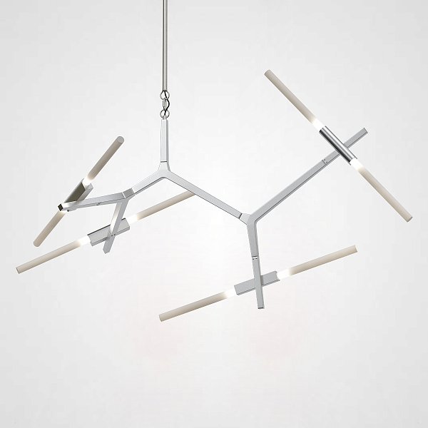 Люстра Агнес Chandelier Summer 8 Silver by ImperiumLoft