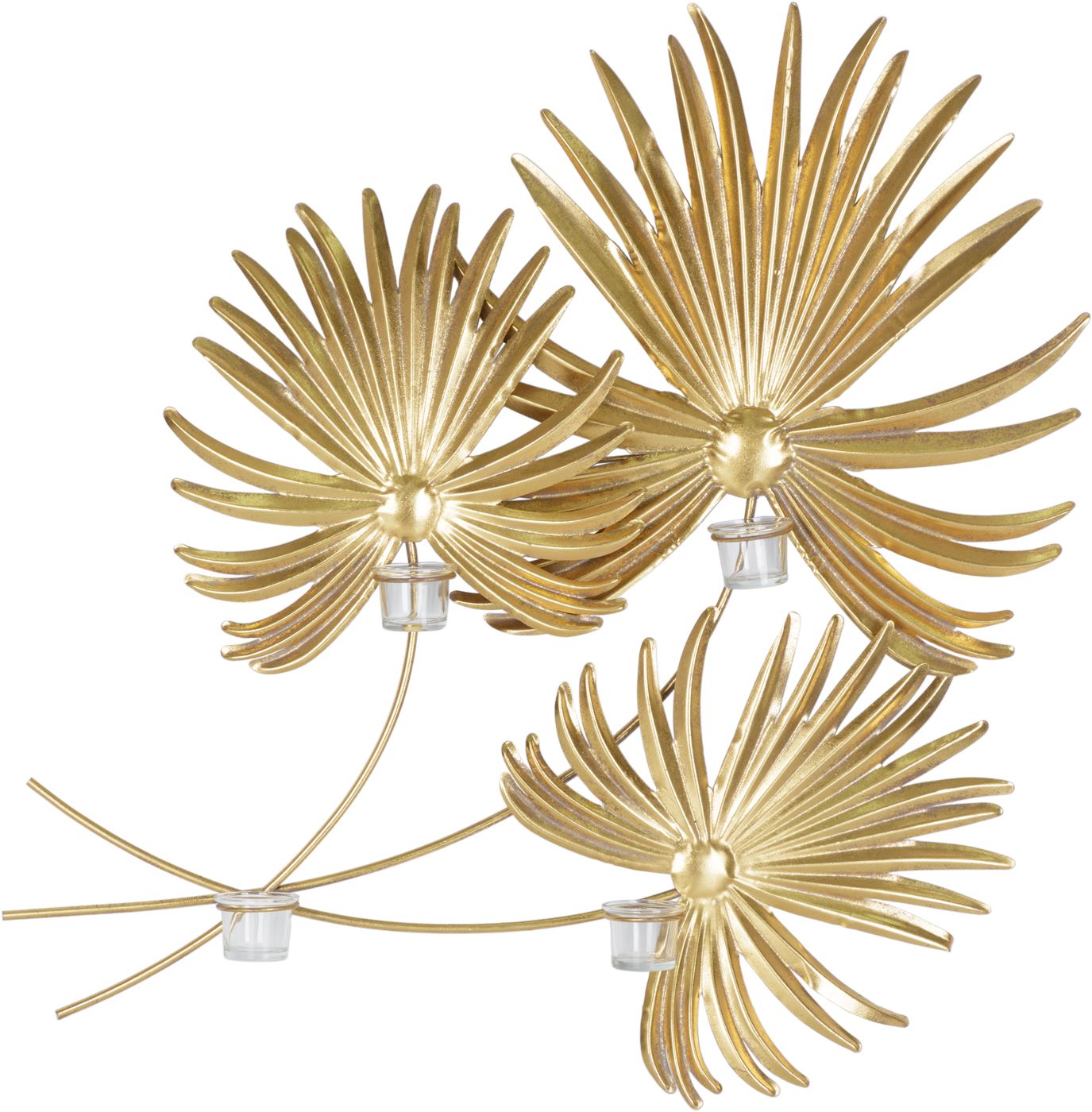 Подсвечник настенный на свечи Glasar 57-088