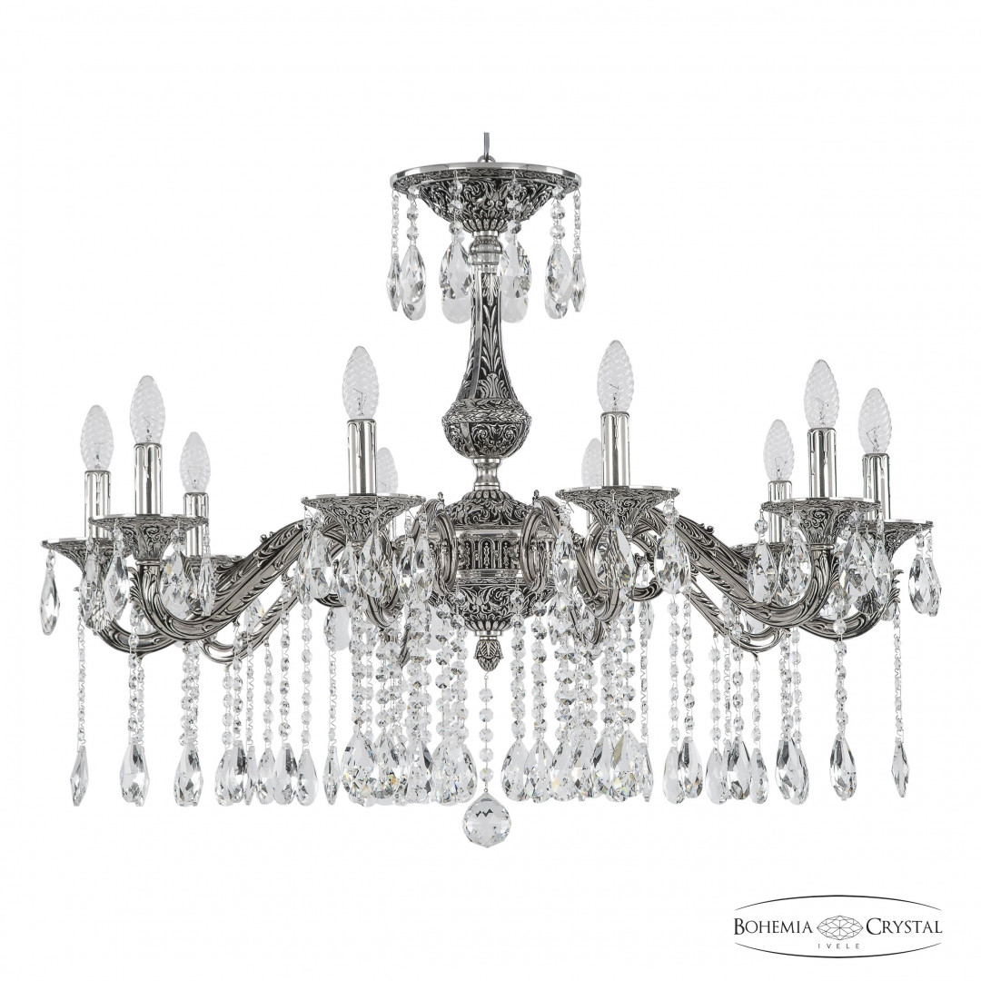 Люстра бронзовая с хрусталём 71102/10/300 A NB