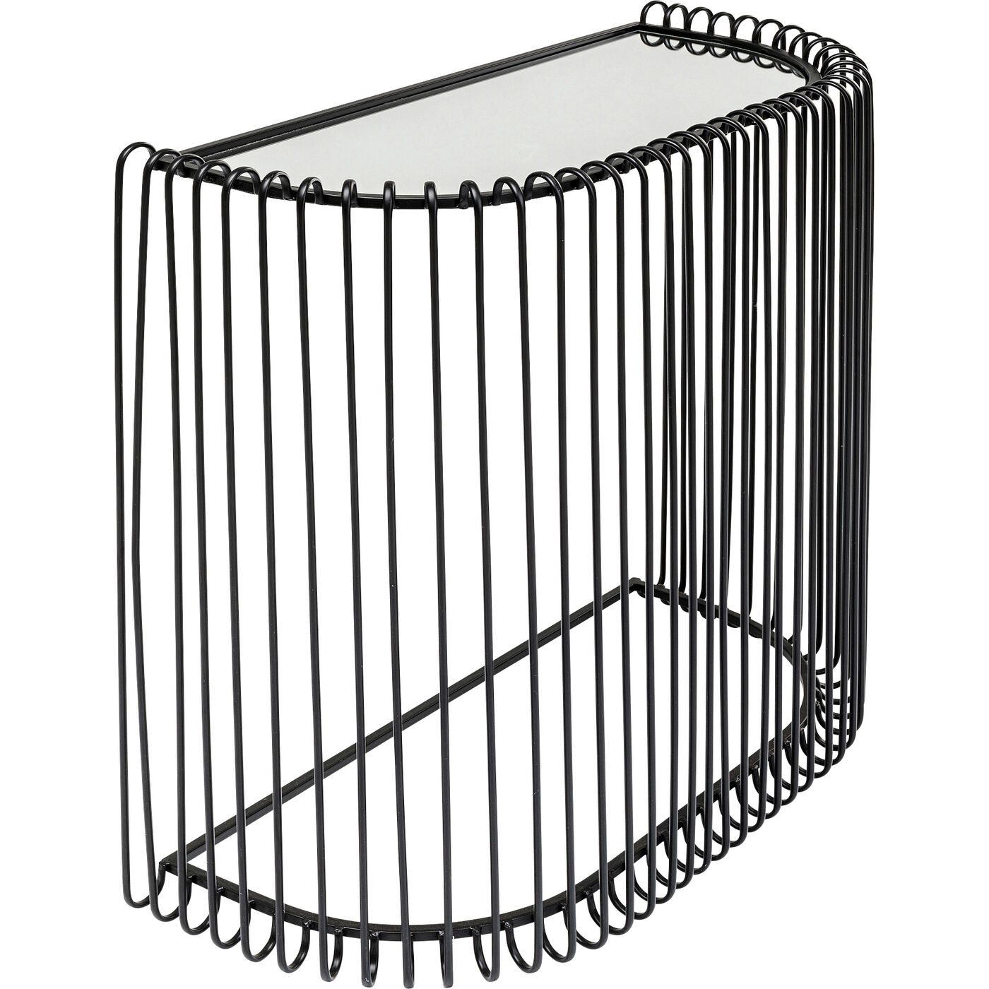 Консоль Wire Black 80x80 см KARE 85565