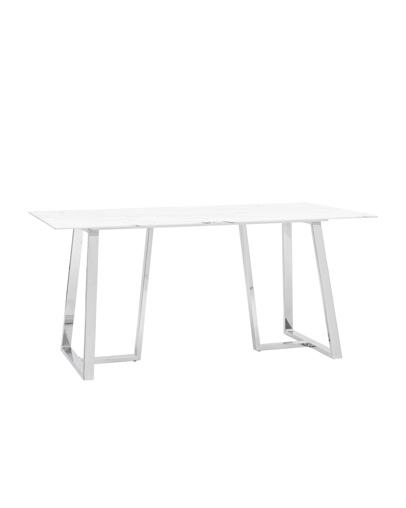 Стол обеденный Даллас 160*90 белый стеклянный Stool Group