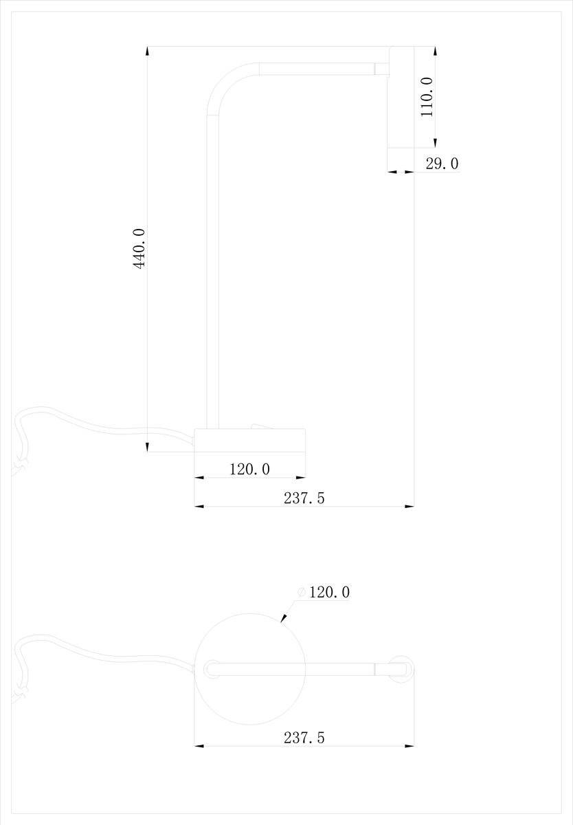 Настольная лампа Donolux T111018WW3TLBBr